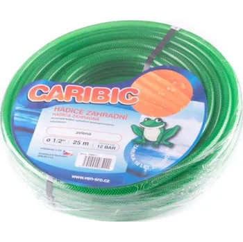 Zahradní hadice CARIBIC Hadice zelená průhledná Varianta: 3/8" 25m