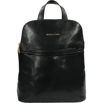 Městský batoh Dámský kožený batoh Marta Ponti černý A120018.PRETO