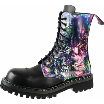 Pánská zimní obuv boty STEADY´S - 10 dírkové - Lion - 36