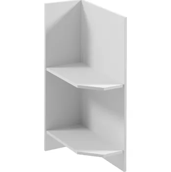 Kuchyňská skříňka Tempo Kondela Spodní otevřená skříňka D25PZ, levá, bíla, SICILIA