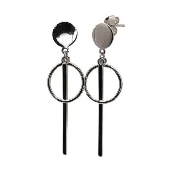 Náušnice Stříbrné náušnice na puzetu