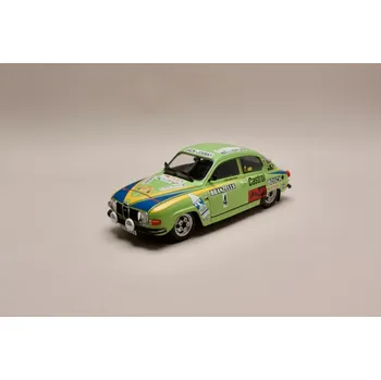autíčko Saab 96 V4 #4 Rally Sweden 1976 1:18 IXO