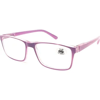 Brýle na čtení Dioptrické brýle P8022 +3,50 light pink flex