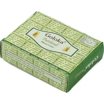 Čajovna Vonné jehlánky Goloka Patchouli Krabička s 10 jehlánky