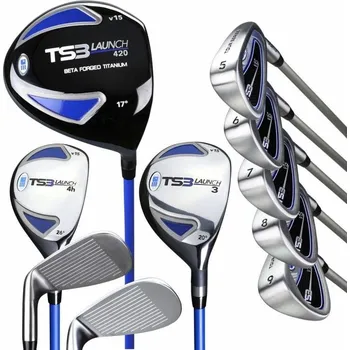 Golfový set U.S. Kids Golf TS3-51 (130cm) v15 10-Club Combo dětský golfový set dětské, levé, bez bagu, grafit, standardní, 129-155 cm