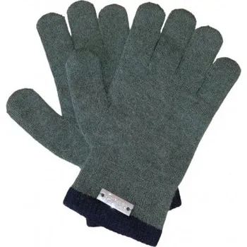 Lovecké rukavice Miro Merino prstové 7 barva zelená