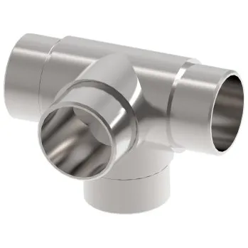 Zábradlí Hahn Steel Křížový spoj pro trubky O42,4 x 2,0 mm AISI 304 - brus