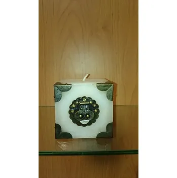 Svíčka Svíčka "Truhlička" (Bílá svíčka vonná)