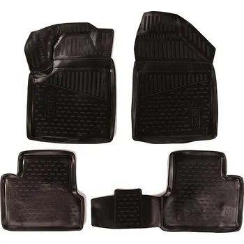 Auto-moto SIXTOL 3D Gumové koberce JEEP Cherokee, 2016-2019 SUV, USA