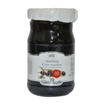 Černé olivy Marina 370g