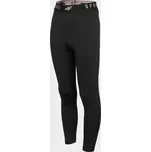 4F HJZ22-JSPDF002 DEEP BLACK Dětské funkční legíny EU 122/128