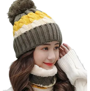 Čepice Čepice a nákrčník Zelená