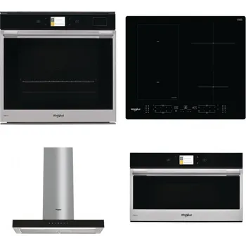 Set domácích spotřebičů WHIRLPOOL W9 OP2 4S2 H + WHIRLPOOL WL B8160 NE + WHIRLPOOL WHBS 62F LT K + WHIRLPOOL W9 MD260 IXL