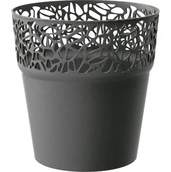Květináč květináč NATURO DNAT175 grafitový