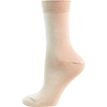 Dámské ponožky VFstyle Bavlněné dámské ponožky HIGH béžové Velikost: 41 - 42