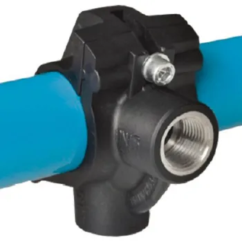 INAIRCOM Navrtávací objímka 63mm - 2 x 1/2i