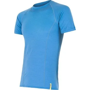 Pánské tričko Sensor Merino Wool Active T shirt Mens Blue M