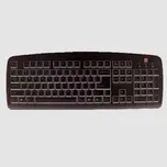 Tenká klávesnice A4tech KB-720, CZ/US, USB, černá