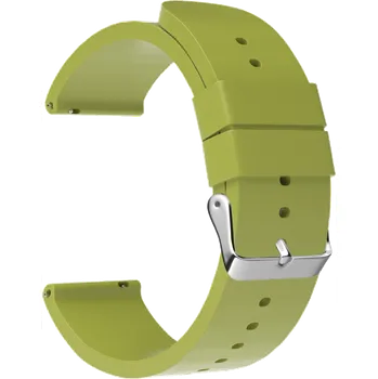 Řemínek na hodinky SmartFit Silikonový řemínek šířka 20mm / zelená / 230249 660552