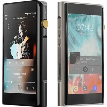Shanling M6 Digital Audio Player (21) 64GB Titanium-Gold (Výkonný digitální přehrávač (DAP) s operačním systémem Android a Bluetooth v inovované verzi se zlatým ovládacím kolečkem a 64GB)