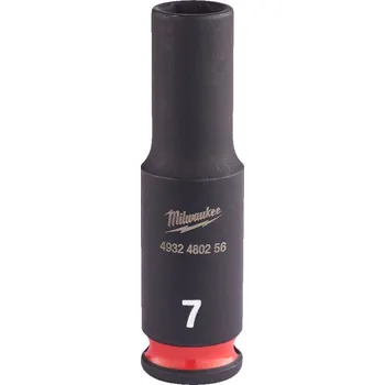 Gola hlavice MILWAUKEE Průmyslové hlavice Shockwave 1/4" HEX 7mm dlouhé