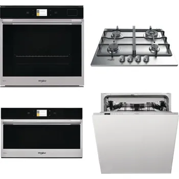 Set domácích spotřebičů WHIRLPOOL W9 OP2 4S2 H + WHIRLPOOL TKRL 661 IX EU + WHIRLPOOL W9 MD260 IXL + WHIRLPOOL WIC 3C33 PFE