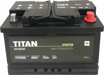 TITAN 12V 72Ah 680A 