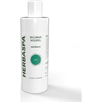 HERBADENT Bylinná aroma koupel, nepěnivá 400ml, máta