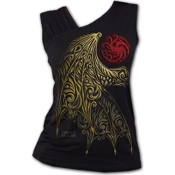 Dámské tričko Dámské Tričko Spiral HOUSE OF DRAGON - WING LOGO Velikost: M