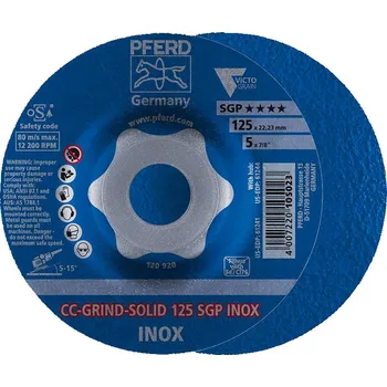 Brusný kotouč Brusný kotouč CC-GRIND Solid SGP INOX 125mm PFERD