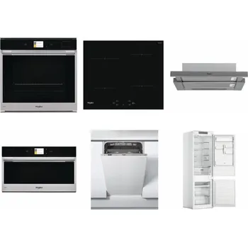 Set domácích spotřebičů WHIRLPOOL W9 OP2 4S2 H + WHIRLPOOL WS Q2760 BF + WHIRLPOOL AKR 749/1 IX + WHIRLPOOL W9 MD260 IXL + WHIRLPOOL WSIC 3M27 C + WHIRLPOOL WHC18 T311