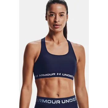 Podprsenka Dámská podprsenka Under Armour Crossback Mid Bra-NVY tmavě modrá Velikost: M
