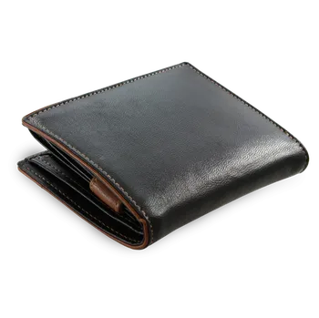 Peněženka Arwel Pánská kožená peněženka s vnitřní zápinkou - česká výroba; černá