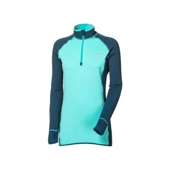 Pánská mikina Progress TISPA ZIP petrol/mint L; Modrá mikina + DÁREK DLE VÝBĚRU!