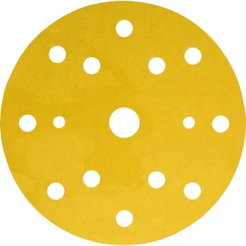 Příslušenství k brusce Brusný kotoučový výsek na suchý zip, Hookit, 15 otvorů, 150mm P120 3M