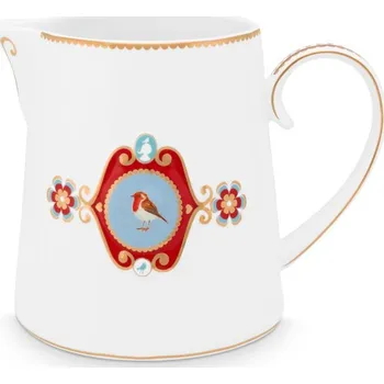 PIP Studio Džbán Love Birds Medallion bílý 900ml 51.007.039