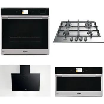 Set domácích spotřebičů WHIRLPOOL W9 OP2 4S2 H + WHIRLPOOL TKRL 661 IX EU + WHIRLPOOL AKR 62F LT K + WHIRLPOOL W9 MD260 IXL