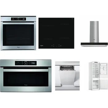 Set domácích spotřebičů WHIRLPOOL ABSOLUTE AKZM 8480 IX + WHIRLPOOL WS Q2760 BF + WHIRLPOOL WHBS 62F LT K + WHIRLPOOL ABSOLUTE AMW 730 IX + WHIRLPOOL WSIC 3M27 C + WHIRLPOOL WHC18 T311