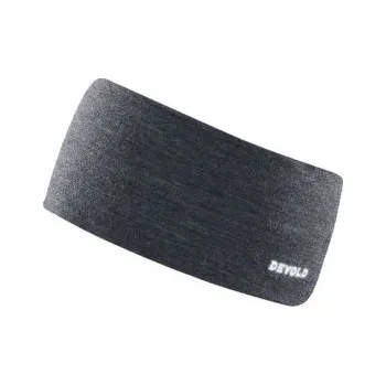 Čepice Devold Running Headband Anthracite šedá