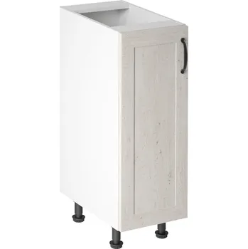 Kuchyňská skříňka Tempo Kondela Spodní skříňka, bílá/sosna skandinávská, levá, ROYAL D30