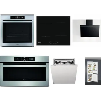 Set domácích spotřebičů WHIRLPOOL ABSOLUTE AKZM 8480 IX + WHIRLPOOL WS Q2760 BF + WHIRLPOOL AKR 62F LT K + WHIRLPOOL ABSOLUTE AMW 730 IX + WHIRLPOOL WIO 3O540 PELG + WHIRLPOOL ART 66112