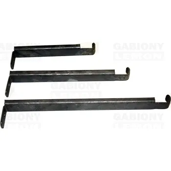 Příslušenství pro plot GabionyLemon Distanční lišty na stěnu pro gabionový obklad 12,5 cm