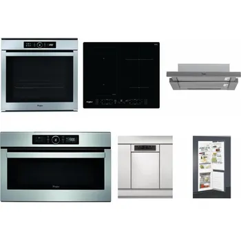 Set domácích spotřebičů WHIRLPOOL ABSOLUTE AKZM 8480 IX + WHIRLPOOL WL B8160 NE + WHIRLPOOL AKR 749/1 IX + WHIRLPOOL ABSOLUTE AMW 730 IX + WHIRLPOOL WSBO 3O34 PF X + WHIRLPOOL ART 65031