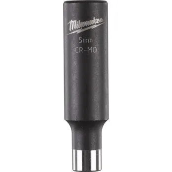 Gola hlavice MILWAUKEE Průmyslová hlavice Shockwave 1/4" HEX 5mm, prodloužená