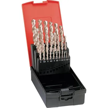Vrták Sada spirálových vrtáků DIN338 HSS-Co5 vybrušovaný typ VA 1-10,5mm FORMAT
