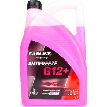 Nemrznoucí směs do chladiče Antifreeze G12+, 4L - ředěný -30C | CarLine