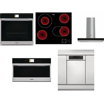 Set domácích spotřebičů WHIRLPOOL W9 OP2 4S2 H + WHIRLPOOL AKT 8190/BA + WHIRLPOOL WHBS 62F LT K + WHIRLPOOL W9 MD260 IXL + WHIRLPOOL WSBO 3O34 PF X