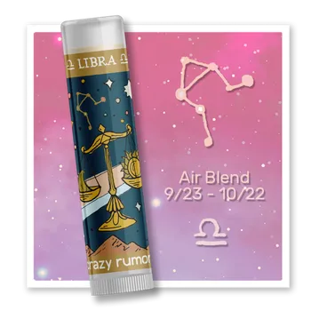 Péče o rty CRAZY RUMORS Balzám na rty Zodiac Váhy 4,4 g