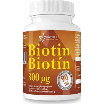 Biomin Nutricius Biotin 300µg 90 tablet