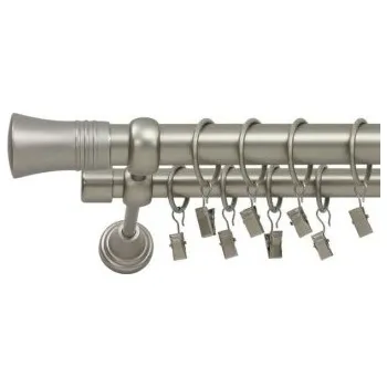 Garnýž Satin nickel Ø 25/19 mm - Capri